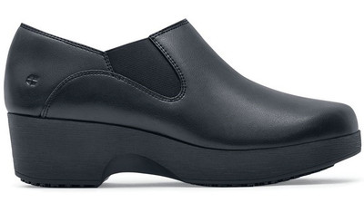 Mozo 43233 The Kelsey - Women's Slip Resistant Shoe in Black