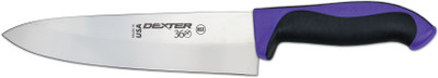 Dexter S360-8P-PCP 8" Cooks Knife - 360 Series - Purple Poly Handle Dexter S360-8P-PCP 8" Cooks Knife - 360 Series - Purple Poly Handle