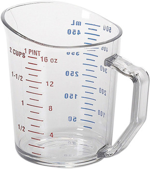 Cambro 50MCCW135 Camwear 1 Pint Measuring Cup Cambro 50MCCW135 Camwear 1 Pint Measuring Cup