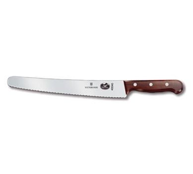 Victorinox 5.2930.26 10.25" Bread Knife Curved Blade - Rosewood Handle Victorinox 5.2930.26 10.25" Bread Knife Curved Blade - Rosewood Handle
