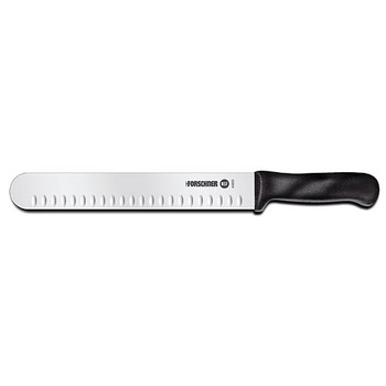 Victorinox 7.6059.13 10" Slicer Granton Edge - Black Fibrox Handle Victorinox 7.6059.13 10" Slicer Granton Edge - Black Fibrox Handle
