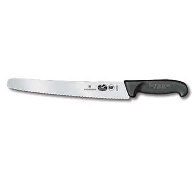 Victorinox 5.2933.26-X10 10" Bread Knife Curved Blade Wavy Edge Fibrox Handle Victorinox 5.2933.26-X10 10" Bread Knife Curved Blade Wavy Edge Fibrox Handle