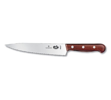Victorinox 4 Large Black Serrated Paring Knife - The Peppermill