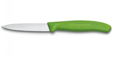 Victorinox 6.7606.L114 3-1/4" Paring Knife - Green Handle