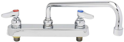 T&S Brass B-1123 Workboard Faucet Deck - 8" with 12" Swing Nozzle T&S Brass B-1123 Workboard Faucet Deck - 8" with 12" Swing Nozzle