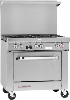 Southbend S36D S-Series 36" Gas Range with 6 Burners and Standard Oven Southbend S36D S-Series 36" Gas Range with 6 Burners and Standard Oven