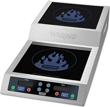 Waring WIH800 Double Burner Countertop Induction Range Waring WIH800 Double Burner Countertop Induction Range