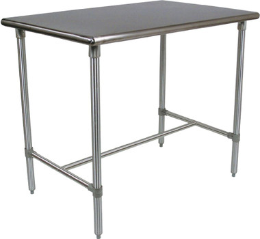 John Boos BBSS4830-40 Breakfast Bar S/S Table - 40" H