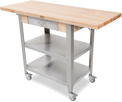 John Boos CUCE50 Cucina Elegante Butcher Block - S/S Base John Boos CUCE50 Cucina Elegante Butcher Block - S/S Base
