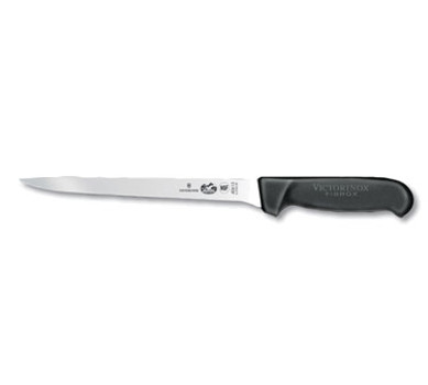 Victorinox 5.3763.20 8" Flexible Fillet / Fishing Knife - Black Fibrox Victorinox 5.3763.20 8" Flexible Fillet / Fishing Knife - Black Fibrox