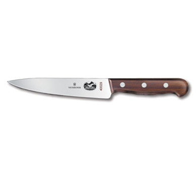 Victorinox Rosewood 7.5-Inch Serrated Chef's Knife