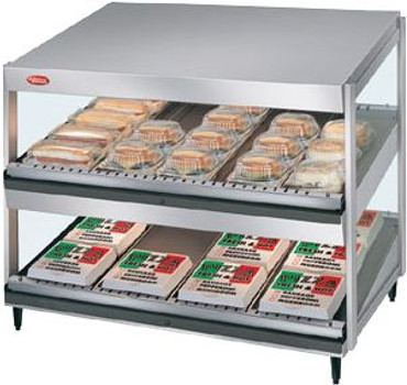 Hatco GRSDS-36D Slant Display Warmer Dual Shelf - 36" Hatco GRSDS-36D Slant Display Warmer Dual Shelf - 36"