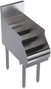 Krowne KR24-12RD Liquor Display - Raised - 12" Krowne KR24-12RD Liquor Display - Raised - 12"