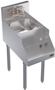 Krowne KR24-14BD Blender Station with Modular Dump Sink - 14" - Royal Series Krowne KR24-14BD Blender Station with Modular Dump Sink - 14" - Royal Series