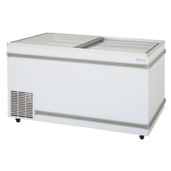 Turbo Air TFS-20F-N 57" Top Open Island Freezer (2) Sliding Glass Doors, (27) Wire baskets 20.29 Cu. Ft. Capacity