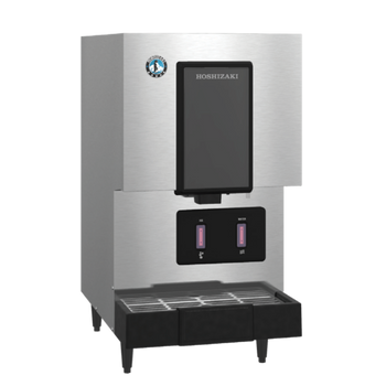 Hoshizaki DCM-271BAH-OS 257 Lb. Countertop Hands Free OptiServe Ice and Water Dispenser with 10 Lb. Storage - Air Cooled