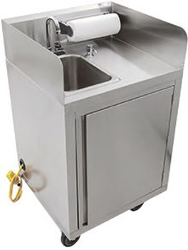 John Boos MHS-2624 36" Mobile Hand Sink John Boos MHS-2624 36" Mobile Hand Sink