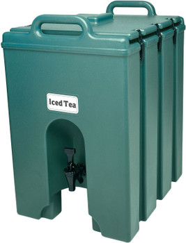 Cambro 1000LCD519 11.75 Gallon Camtainer Beverage Carrier - Kentucky Green