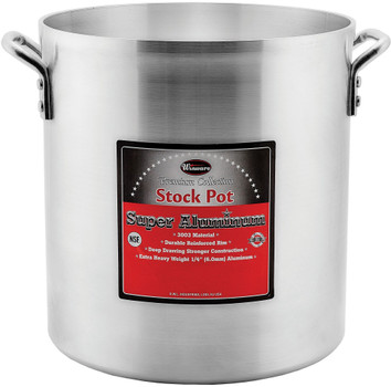 Winco AXHH-12 12 Qt. Stock Pot - Cover Not Included Winco AXHH-12 12 Qt. Stock Pot - Cover Not Included