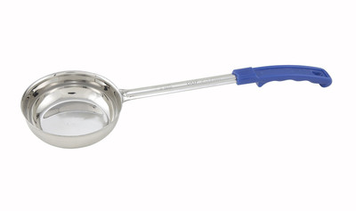 Winco FPS-8 8 oz. Food Portioner - Blue Handle Winco FPS-8 8 oz. Food Portioner - Blue Handle