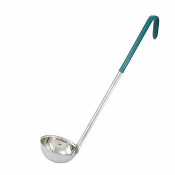 Winco LDC-4 4 oz. Color Coded Ladle - Green Winco LDC-4 4 oz. Color Coded Ladle - Green