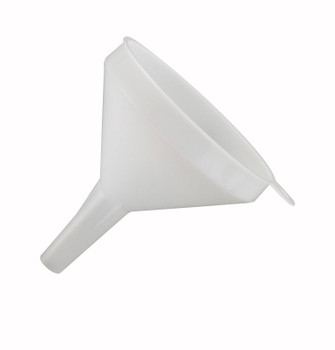 Winco PF-8 8 oz. White Plastic Funnel Winco PF-8 8 oz. White Plastic Funnel