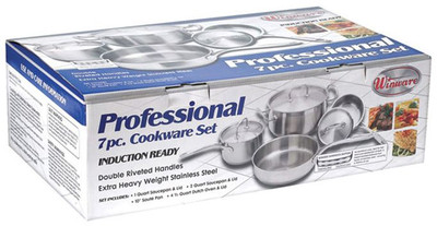 Winco SPC-7H 7-Piece Cookware Set Winco SPC-7H 7-Piece Cookware Set