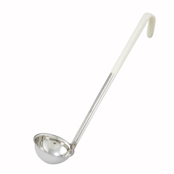 Winco LDC-3 3 oz. Color-Coded Ladle - Ivory Winco LDC-3 3 oz. Color-Coded Ladle - Ivory