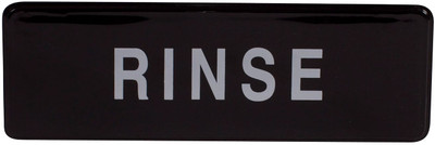 Winco SGN-327 Rinse Sign 9" x 3" Winco SGN-327 Rinse Sign 9" x 3"
