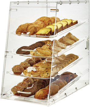 Winco ADC-4 4 Tier Acrylic Display Case - 14" x 24" x 24" Winco ADC-4 4 Tier Acrylic Display Case - 14" x 24" x 24"