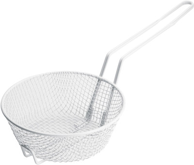 Winco MSBW-08M 8" x 3" Medium Mesh Breading Basket w/ Non-Stick Coating Winco MSBW-08M 8" x 3" Medium Mesh Breading Basket w/ Non-Stick Coating