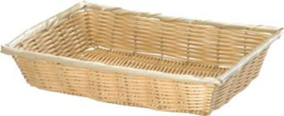 TableCraft 1189W 16-1/4" Rectangular Hand-Woven Basket TableCraft 1189W 16-1/4" Rectangular Hand-Woven Basket
