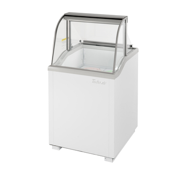 Turbo Air TIDC-26W-N 26" Ice Cream Dipping Cabinet (4) 3 Gallon Tub Capacity - White Exterior Turbo Air TIDC-26W-N 26" Ice Cream Dipping Cabinet (4) 3 Gallon Tub Capacity - White Exterior