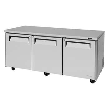Turbo Air MUR-72-N 3 Section Reach In Under Counter 72" Refrigerator- M3 Series Turbo Air MUR-72-N 3 Section Reach In Under Counter 72" Refrigerator- M3 Series