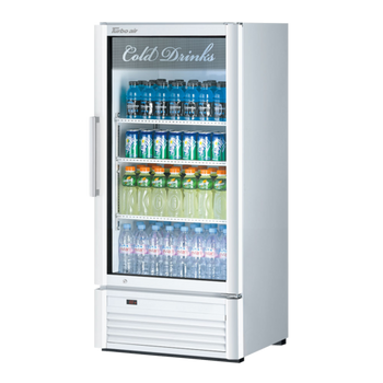 Turbo Air TGM-10SD-N6 1 Section Refrigerated Merchandiser 8.12 Cu. Ft. - Super Deluxe Series