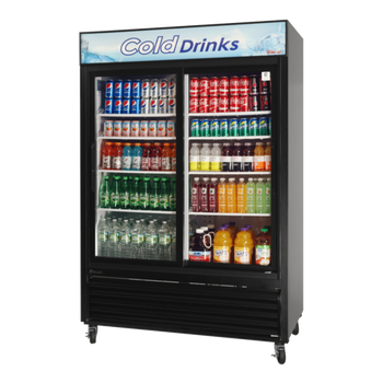 Turbo Air TGM-48RB-N 2 Section Refrigerated Merchandiser - 44 Cu. Ft.