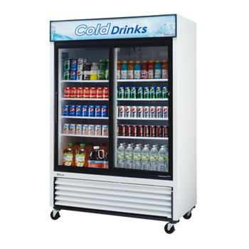 Turbo Air TGM-48RB-N 2 Section Refrigerated Merchandiser - 44 Cu. Ft.