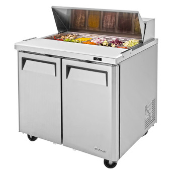 Turbo Air MST-36-N6 36" Sandwich / Salad Unit- (10) Pan - M3 Series Turbo Air MST-36-N6 36" Sandwich / Salad Unit- (10) Pan - M3 Series