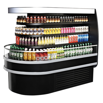 Turbo Air TIOM-48RSB-N Self- Serve  Island Display - 23.2 Cu. Ft.- Self Serve Merchandiser Series Turbo Air TIOM-48RSB-N Self- Serve  Island Display - 23.2 Cu. Ft.- Self Serve Merchandiser Series