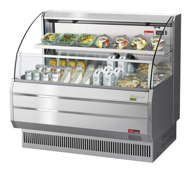 Turbo Air TOM-50LS-N Horizontal Open Display Merchandiser - Low-Profile - 9.8 Cu. Ft. Turbo Air TOM-50LS-N Horizontal Open Display Merchandiser - Low-Profile - 9.8 Cu. Ft.