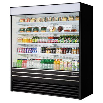 Turbo Air TOM-96EB-N Vertical Air Curtain Open Display Merchandiser - 45.2 Cu. Ft. Turbo Air TOM-96EB-N Vertical Air Curtain Open Display Merchandiser - 45.2 Cu. Ft.