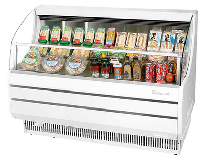 Turbo Air TOM-50SW-N Horizontal Open Display Merchandiser - Slim-Line - 8.9 Cu. Ft. Turbo Air TOM-50SW-N Horizontal Open Display Merchandiser - Slim-Line - 8.9 Cu. Ft.