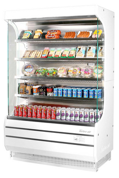 Turbo Air TOM-50W-N Vertical Open Display Merchandiser 19 Cu. Ft. Turbo Air TOM-50W-N Vertical Open Display Merchandiser 19 Cu. Ft.