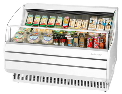 Turbo Air TOM-60SB-N Horizontal Open Display Merchandiser - 11.2  Cu. Ft. Turbo Air TOM-60SB-N Horizontal Open Display Merchandiser - 11.2  Cu. Ft.