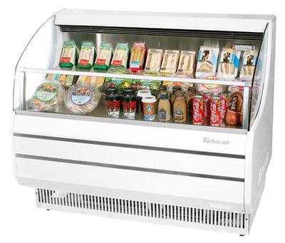 Turbo Air TOM-40SW-N Horizontal Open Display Merchandiser - Slim -Line - 6.7 Cu. Ft. Turbo Air TOM-40SW-N Horizontal Open Display Merchandiser - Slim -Line - 6.7 Cu. Ft.