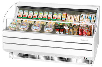 Turbo Air TOM-75SW-N Horizontal Open Display Merchandiser- Slim-Line -13.5 Cu. Ft. Turbo Air TOM-75SW-N Horizontal Open Display Merchandiser- Slim-Line -13.5 Cu. Ft.