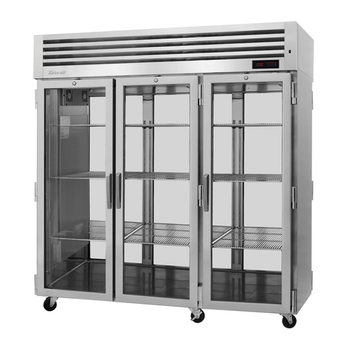 Turbo Air PRO-77H-G-PT 3 Section Pass-Thru Heated Cabinet- PRO Series Turbo Air PRO-77H-G-PT 3 Section Pass-Thru Heated Cabinet- PRO Series