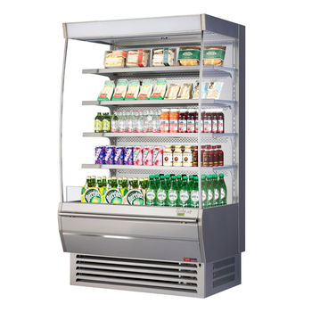 Turbo Air TOM-48DXS-N Vertical Extra Deep Open Display Merchandiser - 23.2 Cu. Ft. Turbo Air TOM-48DXS-N Vertical Extra Deep Open Display Merchandiser - 23.2 Cu. Ft.