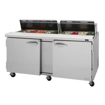Turbo Air PST-72-N 72" Sandwich / Salad Unit- (18) Pan - PRO Series Turbo Air PST-72-N 72" Sandwich / Salad Unit- (18) Pan - PRO Series