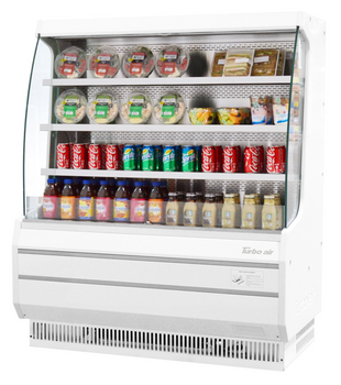 Turbo Air TOM-50MB-N Vertical Open Display Merchandiser - Mid-Height - 12.3 Cu. Ft. Turbo Air TOM-50MB-N Vertical Open Display Merchandiser - Mid-Height - 12.3 Cu. Ft.
